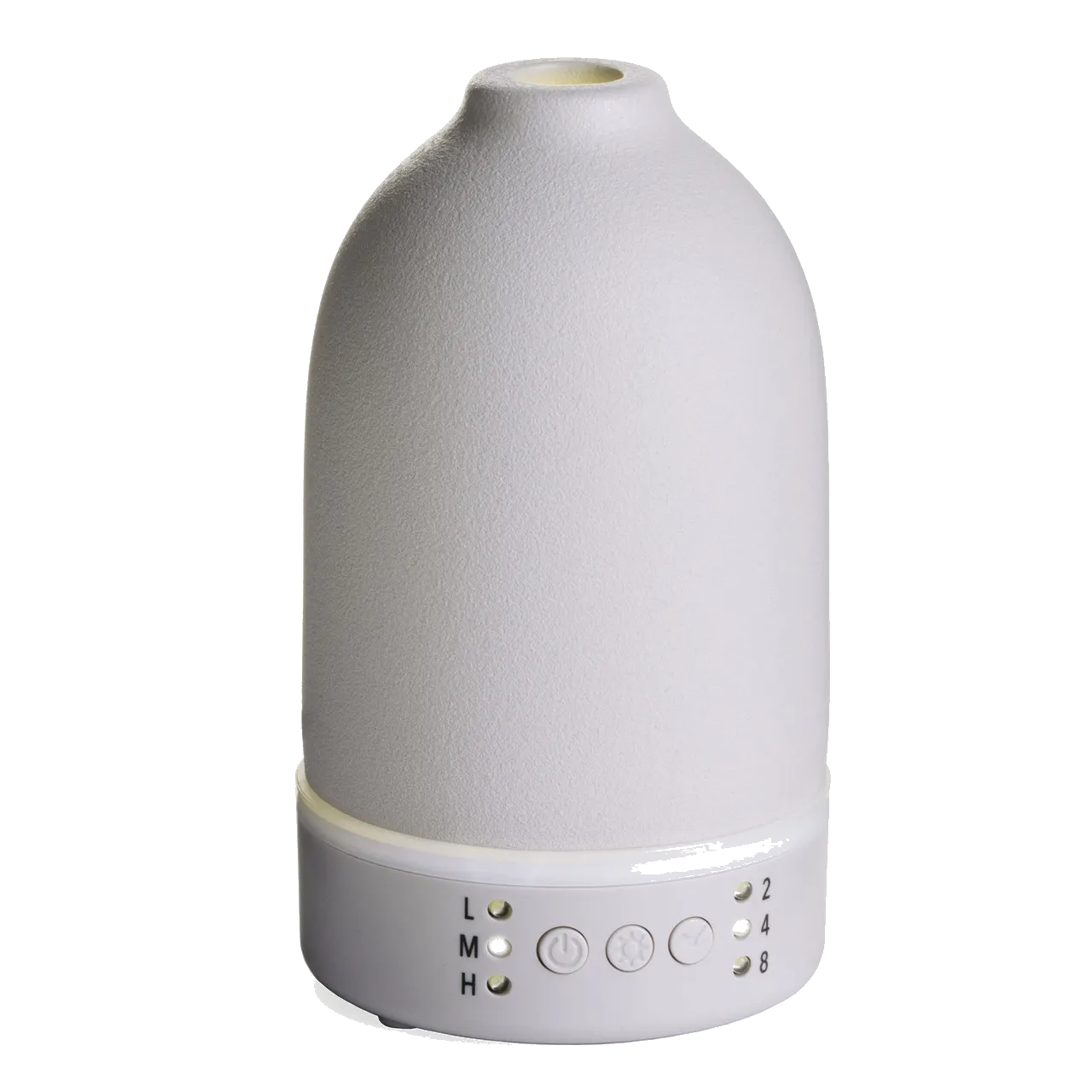 The Stone Diffuser is the perfect combination of a high-end design and aromatherapy. The stone finish creates an elegant look for any room, while the multi-color LED light feature creates a relaxing or stimulating environment at home.